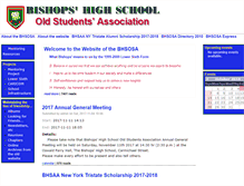Tablet Screenshot of bhsosa.org.gy